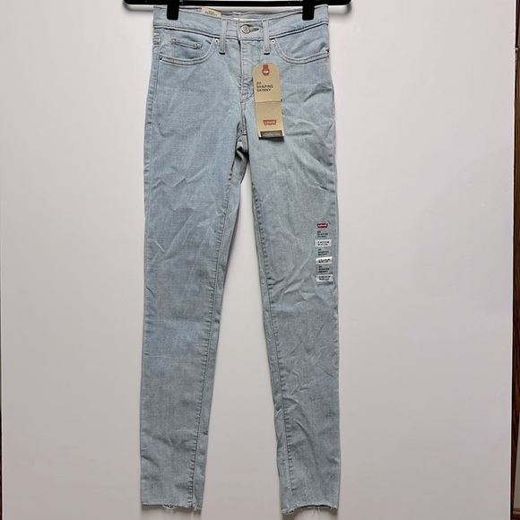 Levi’s 311 Shaping Skinny Jean, Size 25, Light Blue - Picture 4 of 8